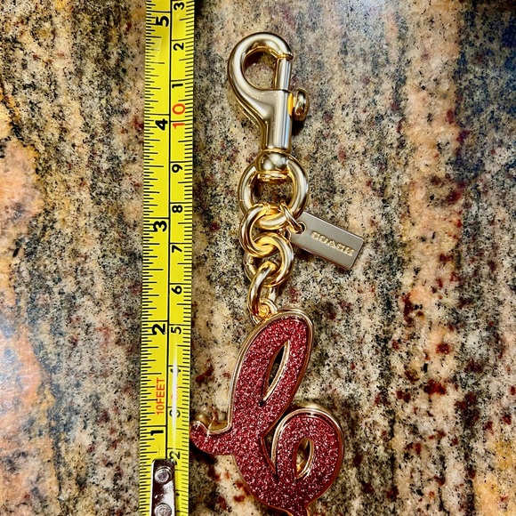 Coach Signature bag charm/key ring - Picture 2 of 2